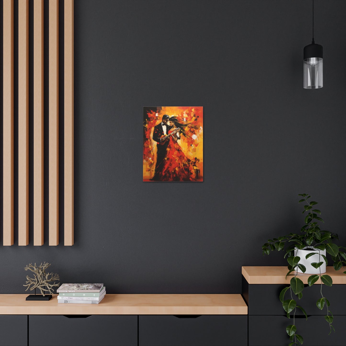 Antonio & Camilia - Flamenco Guitar and Dance Canvas Art
