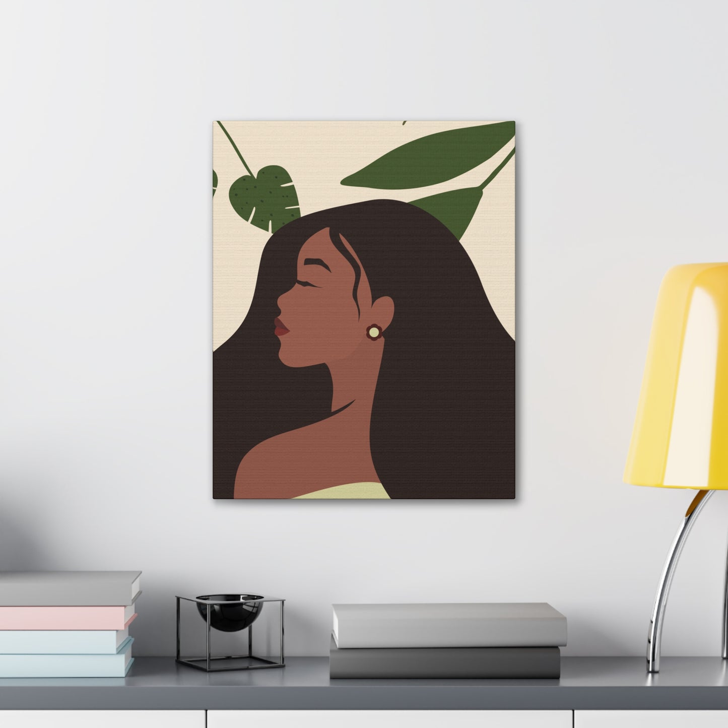 Powerful Black Women Inspire - Afrocentric Elegance Canvas Art