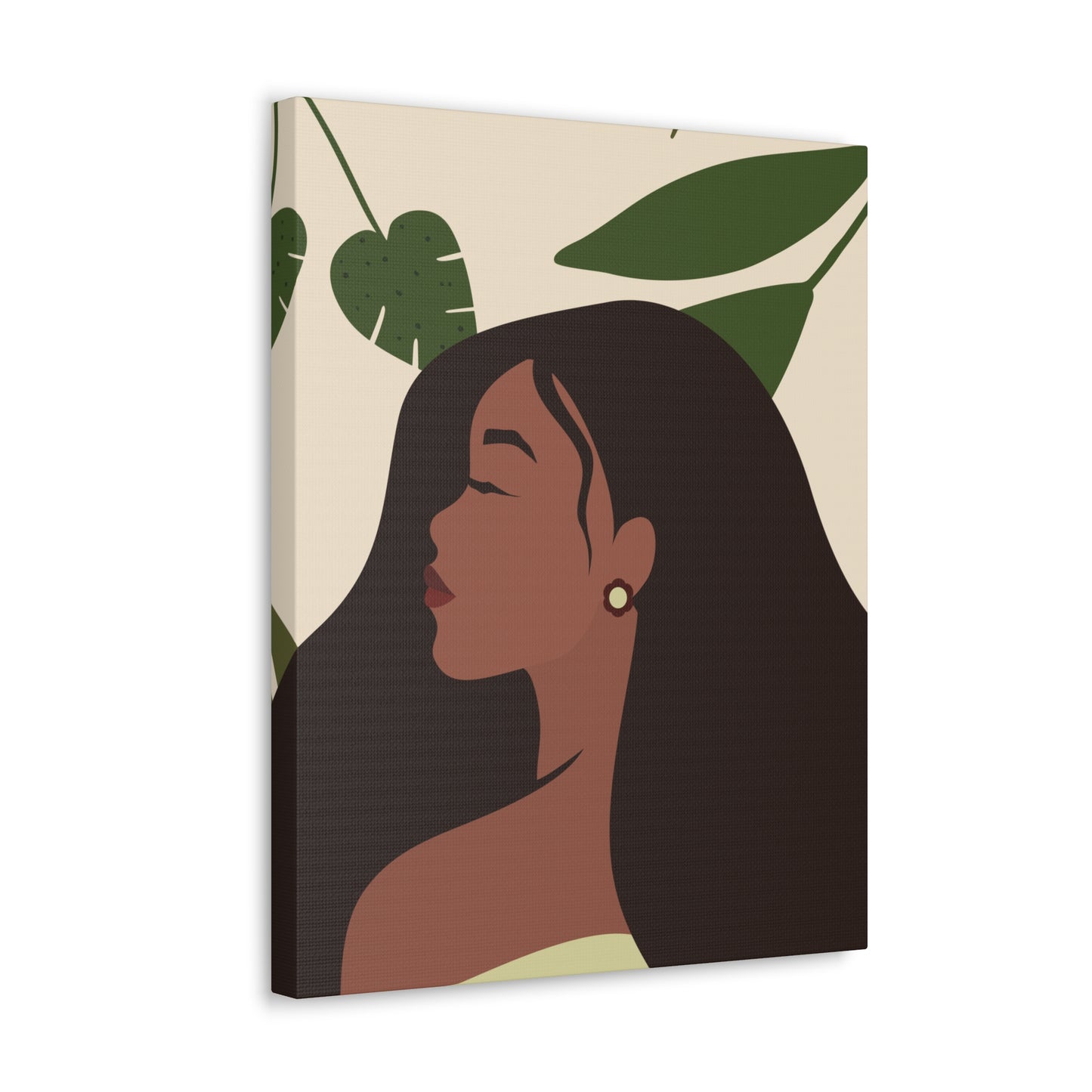 Powerful Black Women Inspire - Afrocentric Elegance Canvas Art