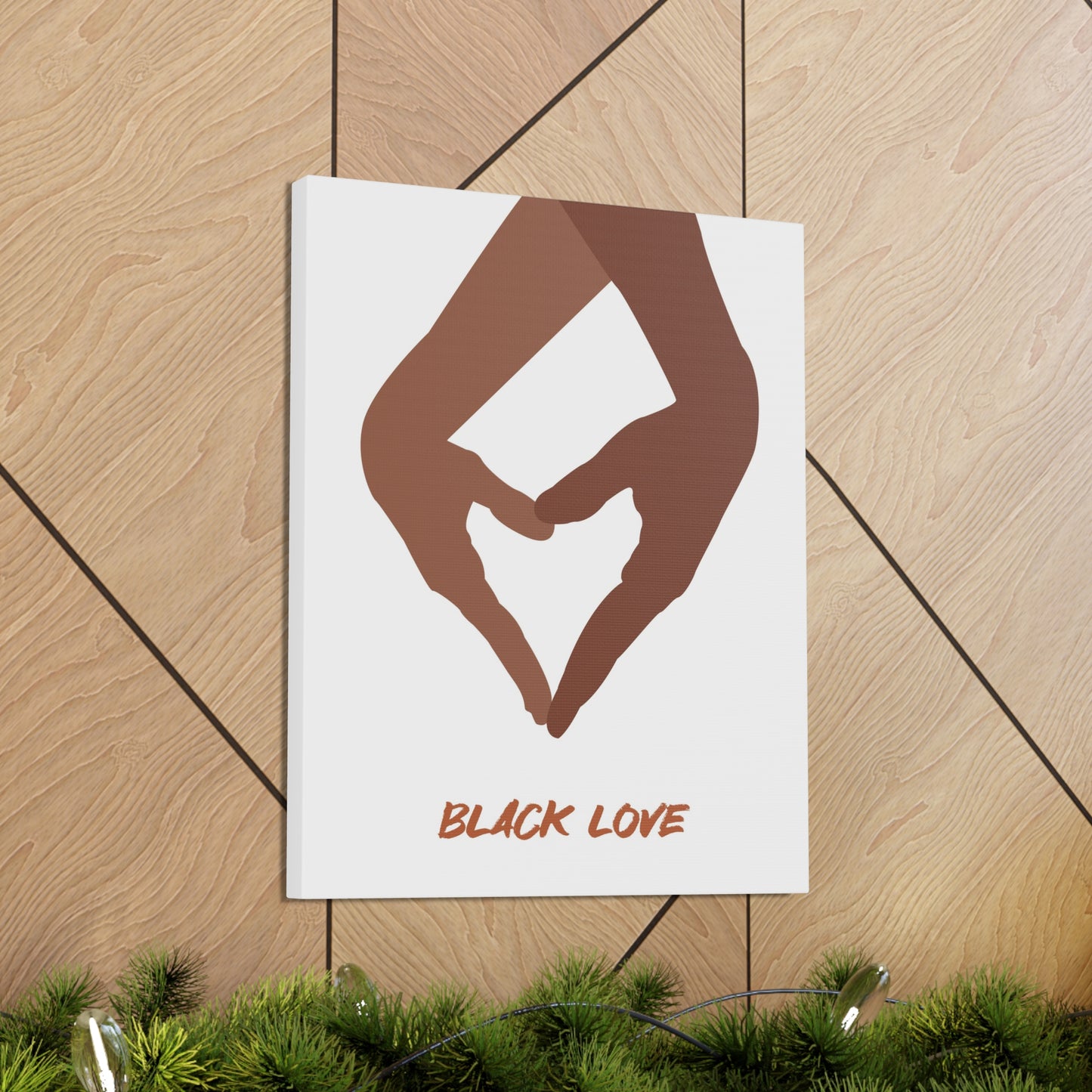 Intimate Moments - Romantic Black Love Canvas Art for Modern Homes