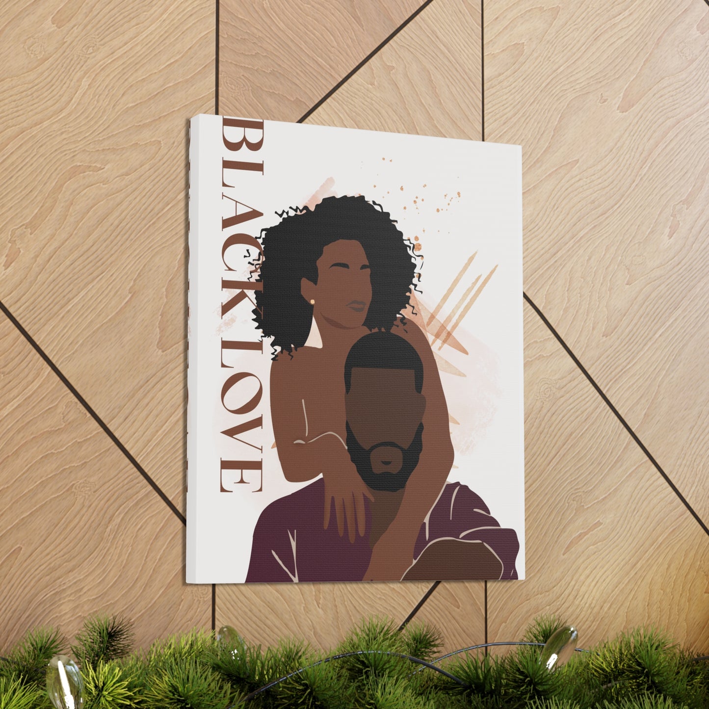 Unending Love - Timeless Black Love Canvas Art for Homes