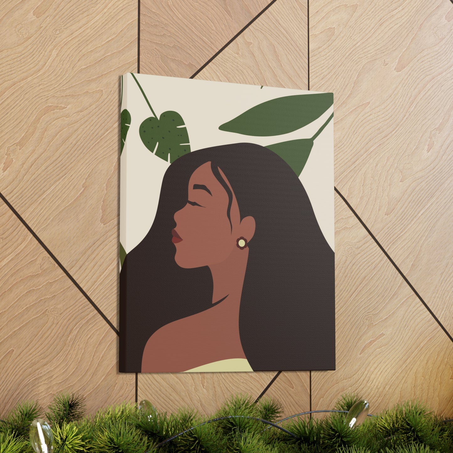Powerful Black Women Inspire - Afrocentric Elegance Canvas Art