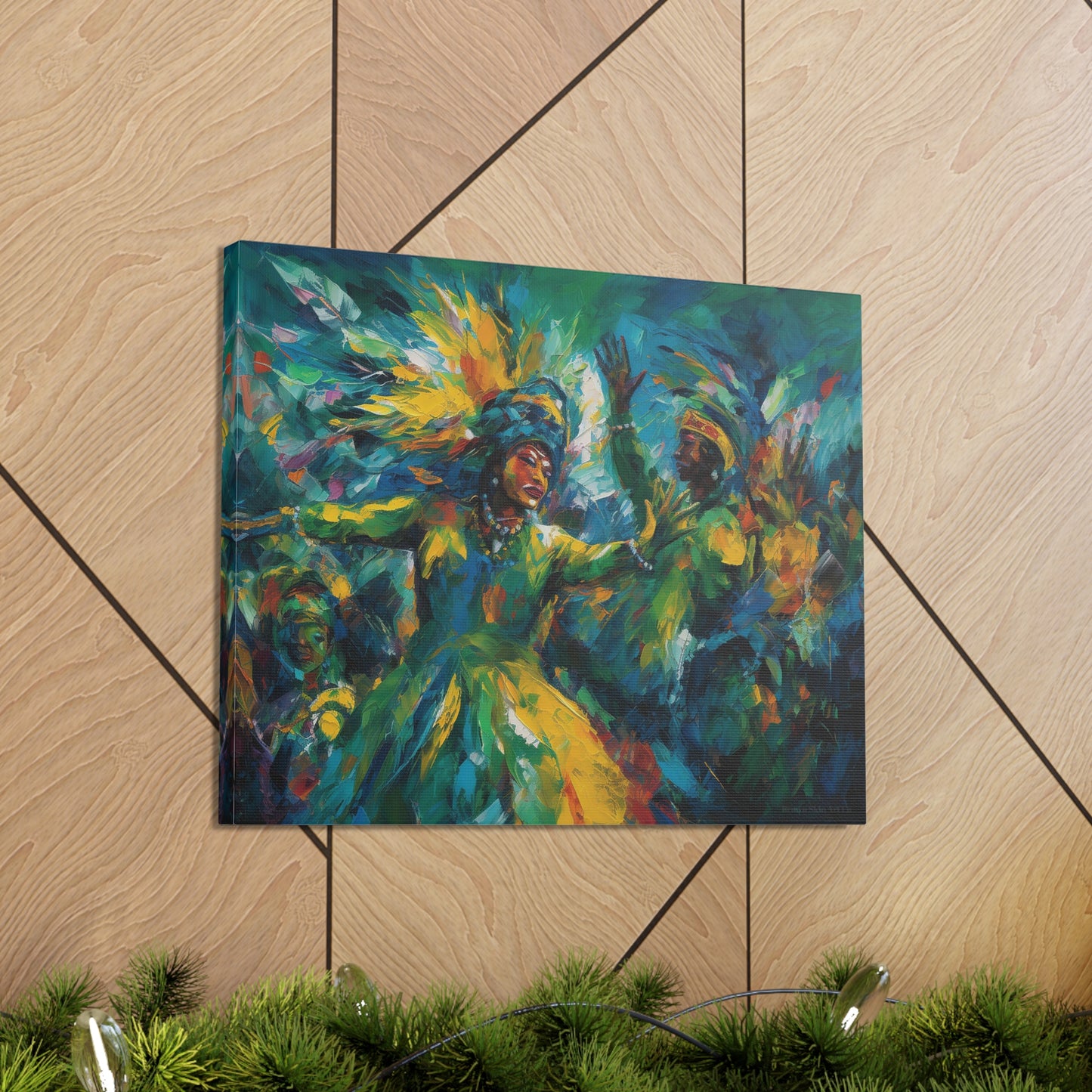 Rhythmic Ensemble - Steelpan Symphony Carnival Canvas