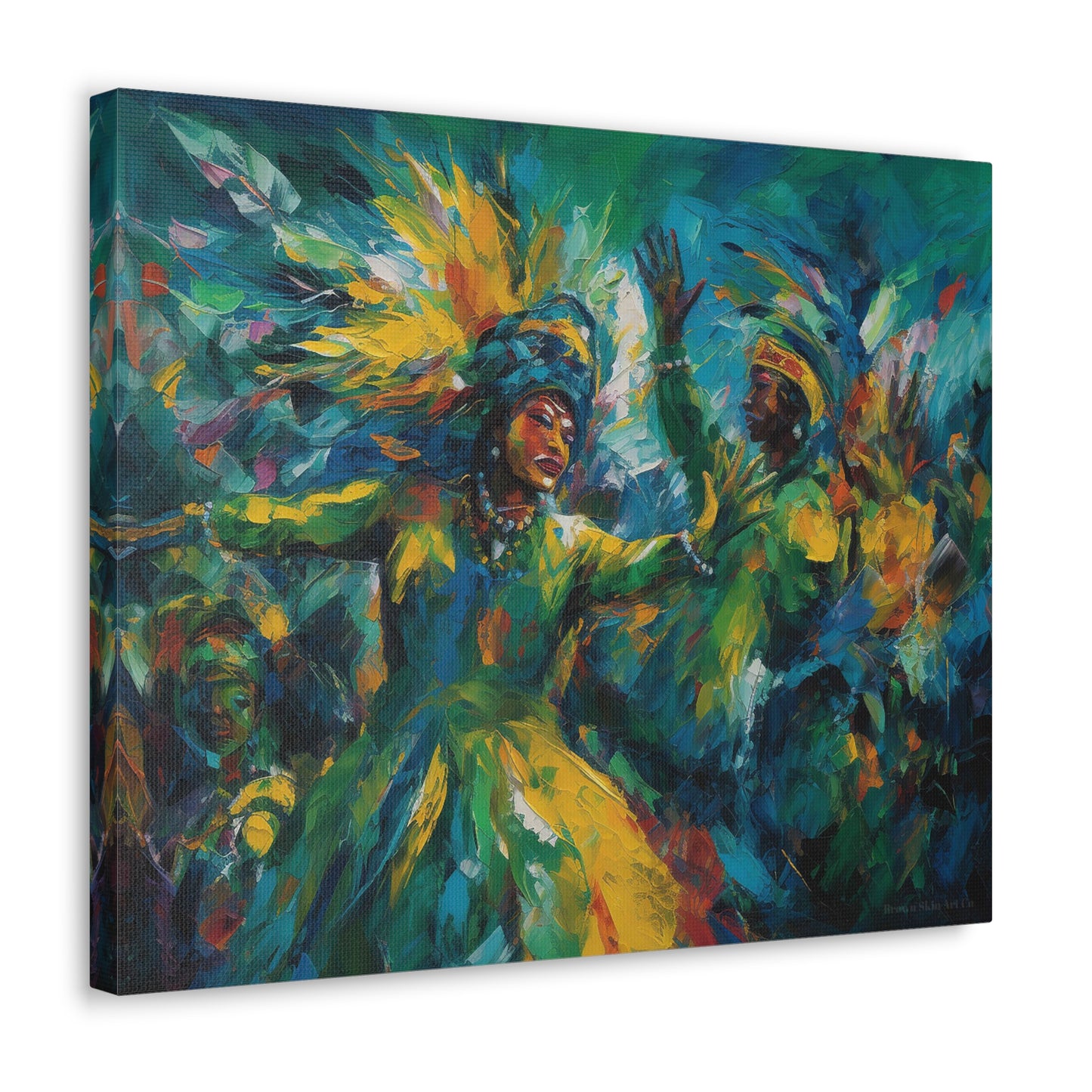 Rhythmic Ensemble - Steelpan Symphony Carnival Canvas